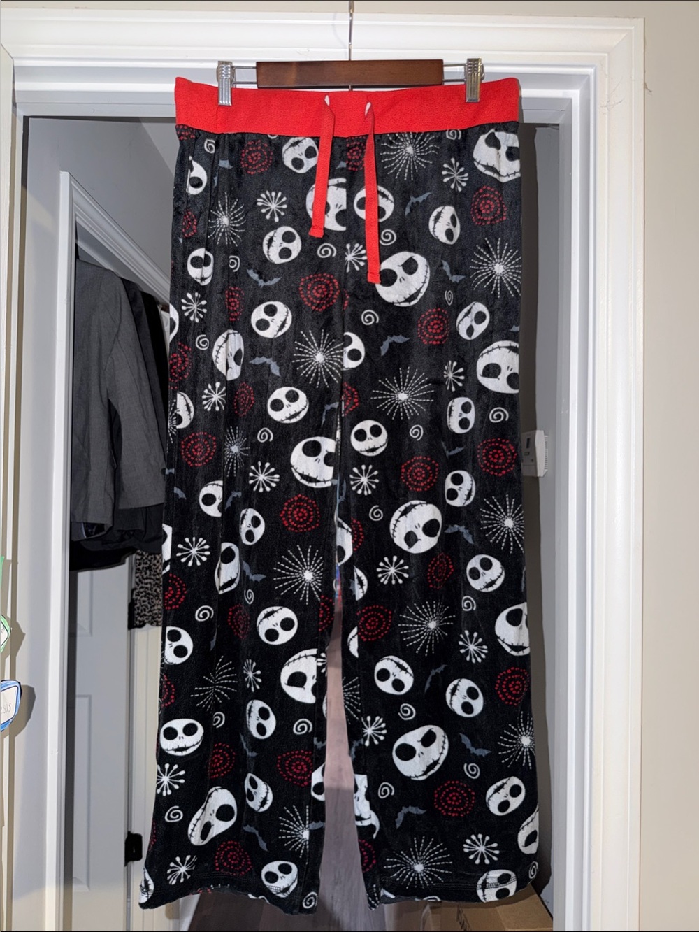 Unisex Nightmare Before Christmas Print Pajama Pants
